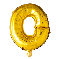 Folieballon  - Guld 40 cm. 1 stk. O